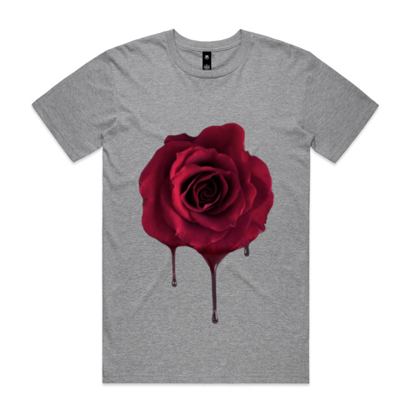 GEO GARVARNI MENS ROSE 🌹 PRINT  - Mens Staple Tee Thumbnail